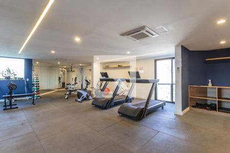 Área comum - Academia de apartamento à venda com 1 quarto, 42m² em Jardim Paulistano, São Paulo
