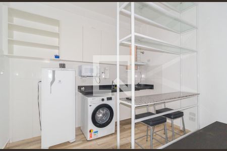 Cozinha de kitnet/studio para alugar com 1 quarto, 40m² em Brás, São Paulo