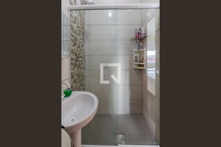 Banheiro da Suíte de apartamento à venda com 1 quarto, 41m² em Azenha, Porto Alegre