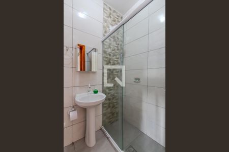 Banheiro da Suíte de apartamento à venda com 1 quarto, 41m² em Azenha, Porto Alegre