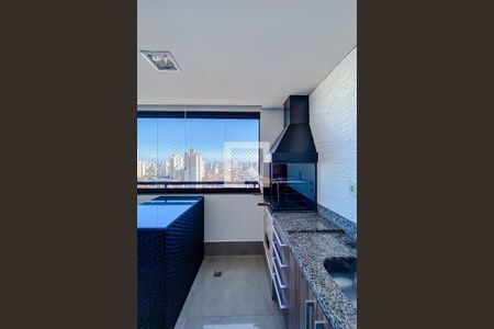 Varanda da Sala de apartamento à venda com 3 quartos, 115m² em Vila Bertioga, São Paulo