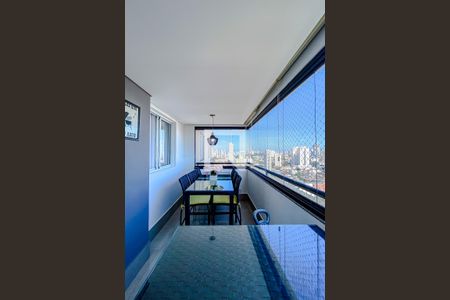 Varanda da Sala de apartamento à venda com 3 quartos, 115m² em Vila Bertioga, São Paulo
