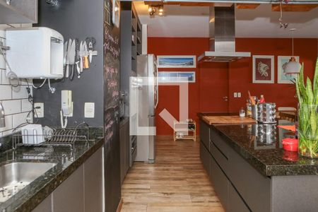 Sala e Cozinha de apartamento à venda com 2 quartos, 102m² em Barra Funda, São Paulo