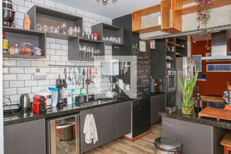 Sala e Cozinha de apartamento à venda com 2 quartos, 102m² em Barra Funda, São Paulo