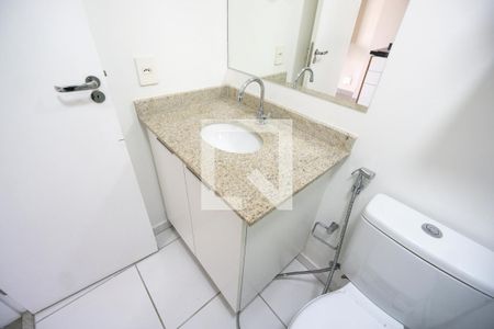 Banheiro de kitnet/studio para alugar com 1 quarto, 36m² em Tatuapé, São Paulo