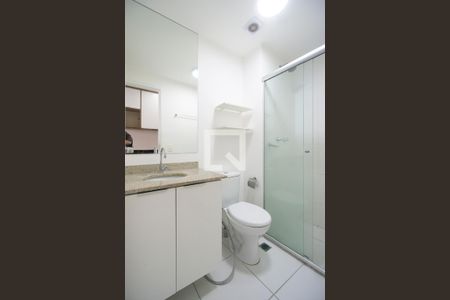 Banheiro de kitnet/studio para alugar com 1 quarto, 36m² em Tatuapé, São Paulo