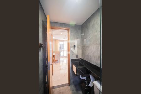 Banheiro Social de apartamento à venda com 2 quartos, 90m² em Betim Industrial, Betim