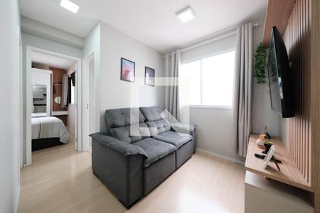 Sala e Cozinha de apartamento à venda com 2 quartos, 37m² em Cidade Patriarca, São Paulo