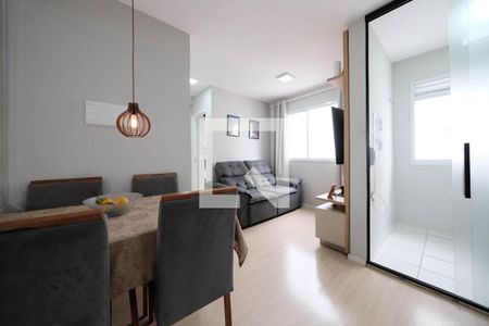 Sala e Cozinha de apartamento à venda com 2 quartos, 37m² em Cidade Patriarca, São Paulo