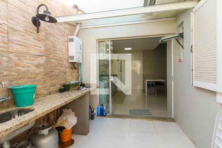 Área gourmet de casa de condomínio à venda com 3 quartos, 117m² em Rio Branco, Canoas