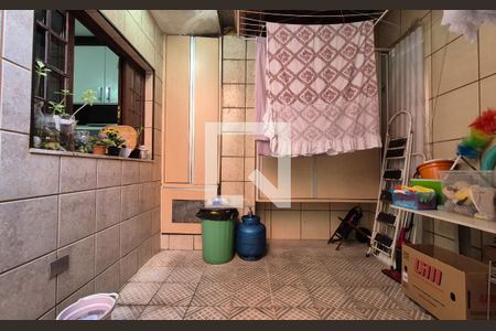 Area de serviço de casa à venda com 3 quartos, 300m² em Parque Novo Oratório, Santo André