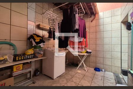 Area de serviço de casa à venda com 3 quartos, 300m² em Parque Novo Oratório, Santo André