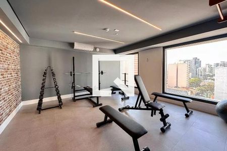 Área comum de kitnet/studio para alugar com 1 quarto, 25m² em Perdizes, São Paulo