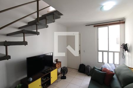 Sala de apartamento para alugar com 2 quartos, 110m² em Castelo, Belo Horizonte