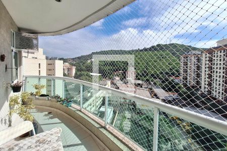 Varanda da Sala de apartamento para alugar com 2 quartos, 78m² em Santa Rosa, Niterói