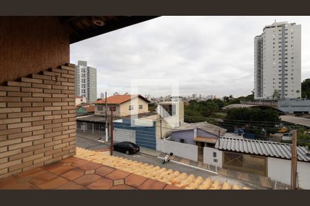 Sacada da Suíte 1 de casa à venda com 3 quartos, 225m² em Chácara Cruzeiro do Sul, São Paulo