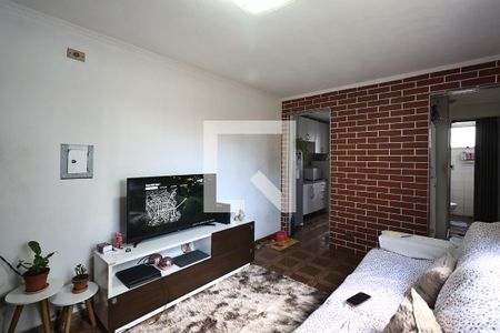 Sala de apartamento à venda com 2 quartos, 56m² em Jardim Alvorada, Santo André