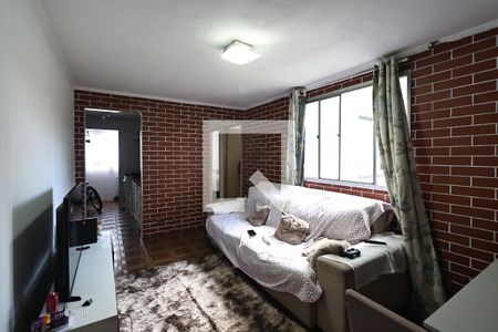 Sala de apartamento à venda com 2 quartos, 56m² em Jardim Alvorada, Santo André