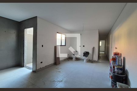 Sala de apartamento à venda com 3 quartos, 86m² em Vila Pires, Santo André