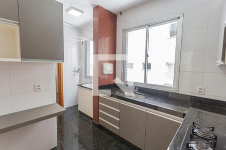 Cozinha de apartamento para alugar com 3 quartos, 82m² em Serra, Belo Horizonte