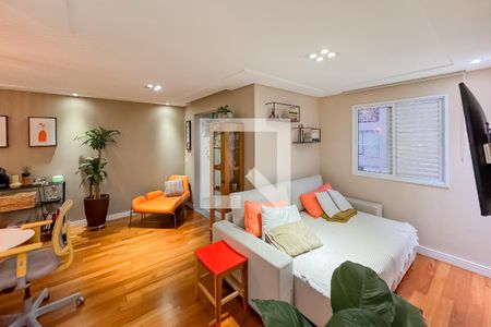 Sala de TV (Quarto 2 - Reversível) de apartamento à venda com 2 quartos, 67m² em Cambuci, São Paulo