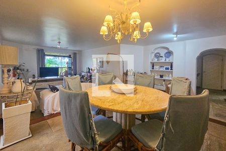 Sala de apartamento para alugar com 3 quartos, 170m² em Jardim das Conchas, Guarujá