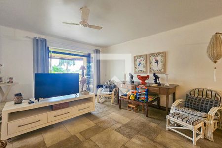 Sala de apartamento para alugar com 3 quartos, 170m² em Jardim das Conchas, Guarujá