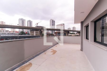 Área externa de kitnet/studio para alugar com 1 quarto, 32m² em Vila Prudente, São Paulo
