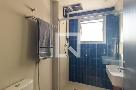 Banheiro de apartamento para alugar com 1 quarto, 40m² em Santa Cecilia, São Paulo