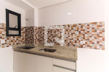 Cozinha de kitnet/studio para alugar com 1 quarto, 27m² em Vila Prudente, São Paulo