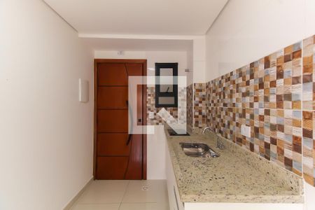 Cozinha de kitnet/studio para alugar com 1 quarto, 27m² em Vila Prudente, São Paulo