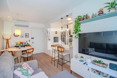 Sala de apartamento à venda com 3 quartos, 67m² em Cristo Redentor, Porto Alegre