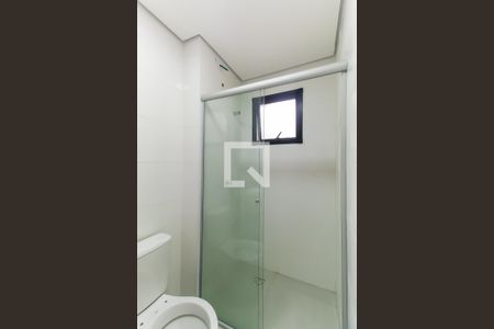 Banheiro de kitnet/studio para alugar com 1 quarto, 27m² em Vila Prudente, São Paulo