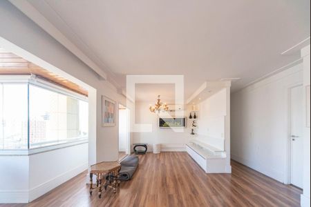 Sala de apartamento para alugar com 3 quartos, 128m² em Centro, Santo André