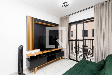 Sala de apartamento para alugar com 1 quarto, 39m² em Consolação, São Paulo