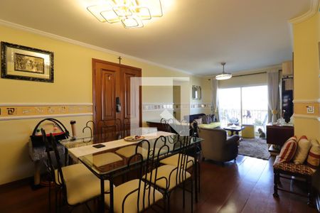 Sala de apartamento à venda com 3 quartos, 141m² em Vila Valparaíso, Santo André