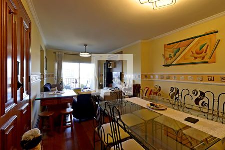 Sala de apartamento à venda com 3 quartos, 141m² em Vila Valparaíso, Santo André