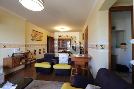 Sala de apartamento à venda com 3 quartos, 141m² em Vila Valparaíso, Santo André