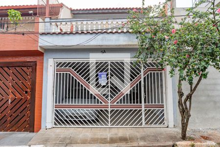 Fachada de casa à venda com 3 quartos, 180m² em Vila Padre Anchieta, Diadema