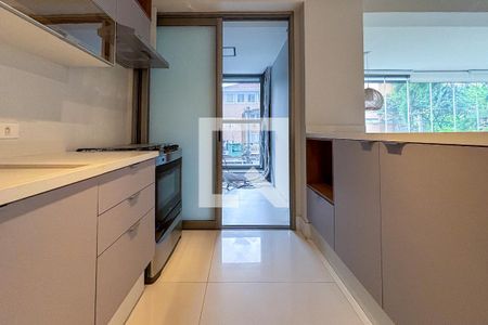 Cozinha de apartamento para alugar com 2 quartos, 89m² em Indianópolis, São Paulo