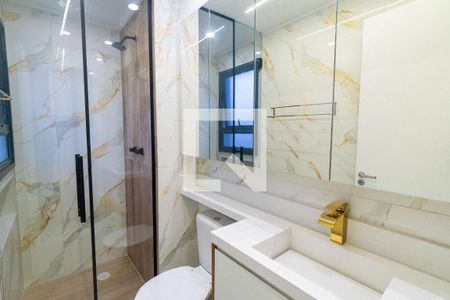 Banheiro da Suíte de apartamento para alugar com 1 quarto, 36m² em Vila da Saúde, São Paulo