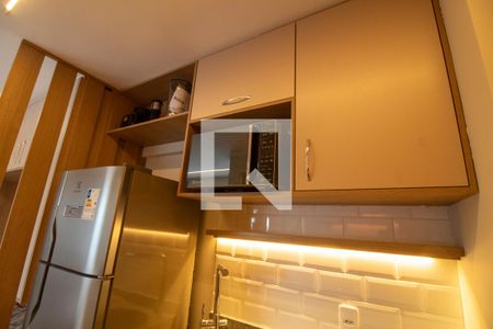 Cozinha de kitnet/studio à venda com 1 quarto, 30m² em Santo Amaro, São Paulo