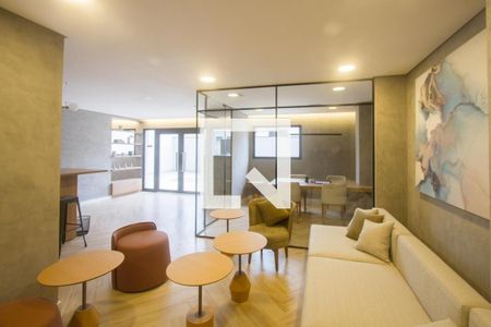 Área comum - Coworking de kitnet/studio à venda com 1 quarto, 30m² em Santo Amaro, São Paulo