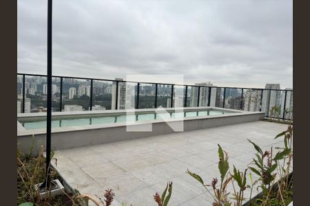 Área comum - Piscina de kitnet/studio à venda com 1 quarto, 30m² em Santo Amaro, São Paulo