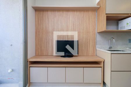 Sala de apartamento para alugar com 1 quarto, 31m² em Campo Belo, São Paulo