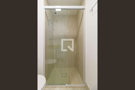 Suíte - Banheiro de apartamento para alugar com 1 quarto, 31m² em Campo Belo, São Paulo