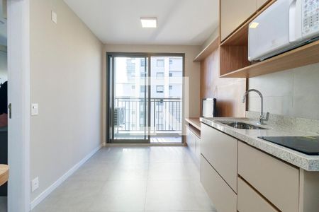 Sala de apartamento para alugar com 1 quarto, 31m² em Campo Belo, São Paulo