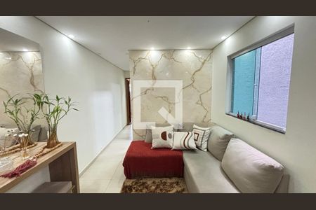 Sala de apartamento à venda com 2 quartos, 96m² em Parque Capuava, Santo André