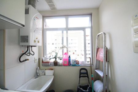 Área de serviço de apartamento à venda com 3 quartos, 83m² em Taquara, Rio de Janeiro