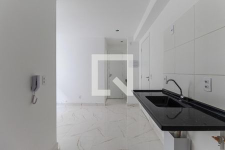 Cozinha de apartamento para alugar com 2 quartos, 33m² em Vila Progresso (zona Leste), São Paulo